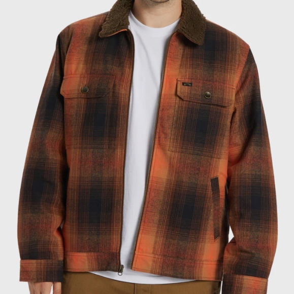 BILLABONG NEW Barlow Sherpa Lined Jacket - Picture 2 of 14
